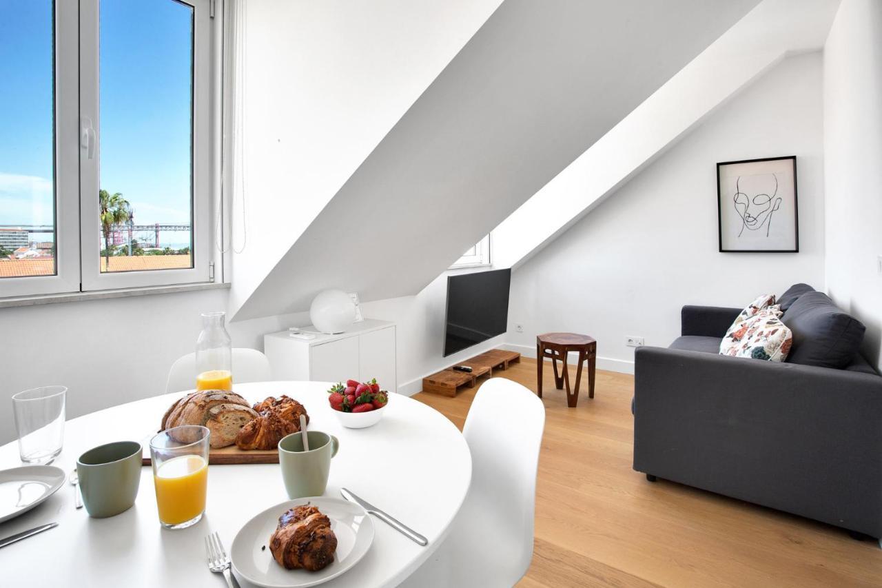 Brand New River View Apartment Belem - 1 Bedroom, A/C Lisboa Kültér fotó